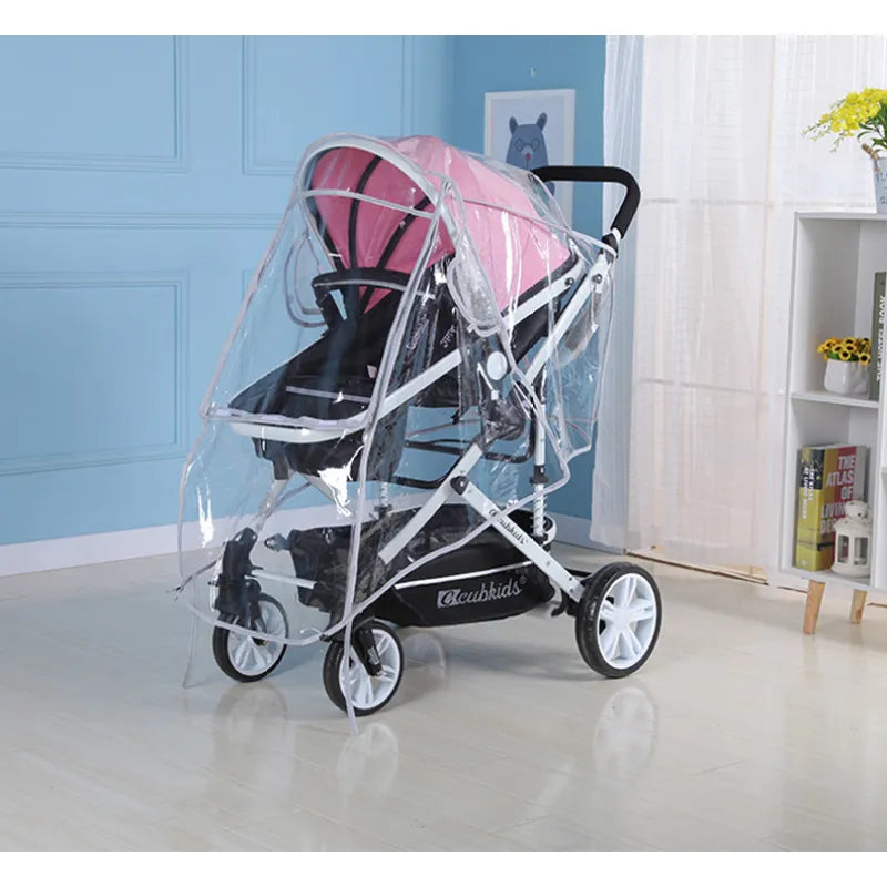 Baby Carriage EVA Transparent Windshield