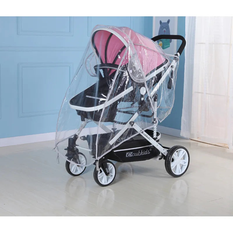 Baby Carriage EVA Transparent Windshield